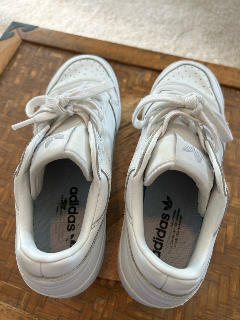 Adidas Originals Forum Bold White Platform Sneakers - Picture 6 of 11